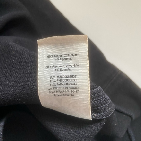 🇨🇦 Black Wilfred Pencil Midi Skirt - Picture 2 of 5